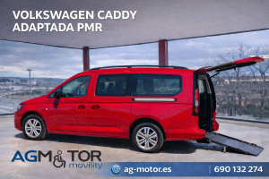 caddy roja exposiciomn
